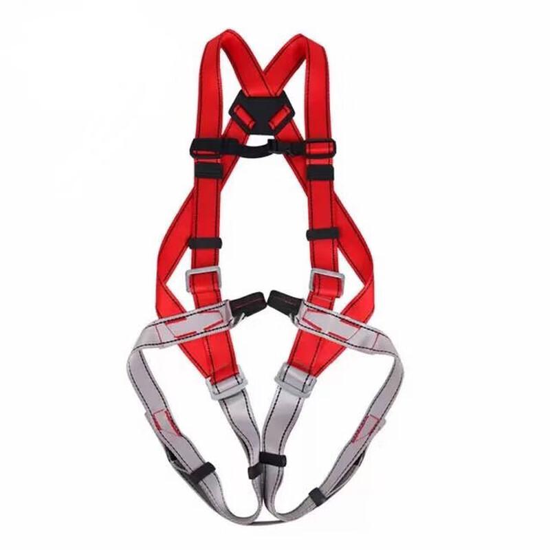 Full Body Safety Harness with Double Hook Lanyard