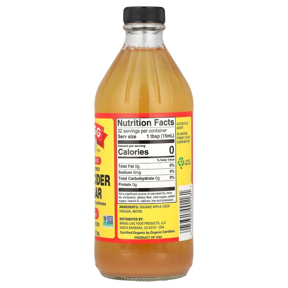 IHerb Roher Apfelessig mit Mutter 473ml (16 fl oz)