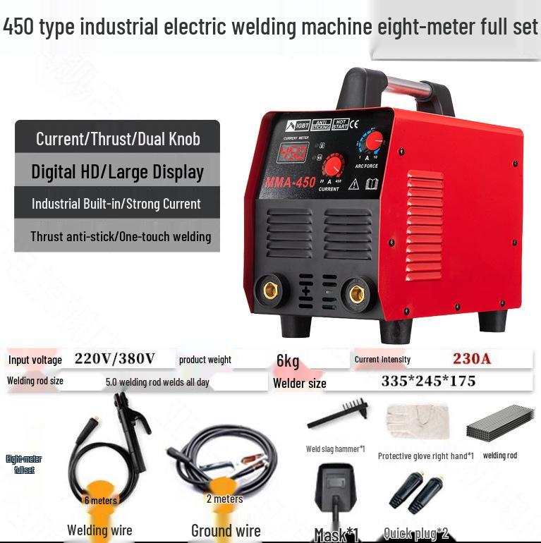 Naisunjia Dual Voltage MMA-450 High Power Welder 220/380V