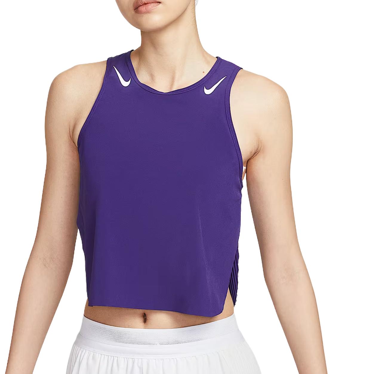 

Nike Aeroswift Dri-Fit Adv Simple Comfortable Versatile Casual Sports Tank Top Women tank tops FN2714-547 XS