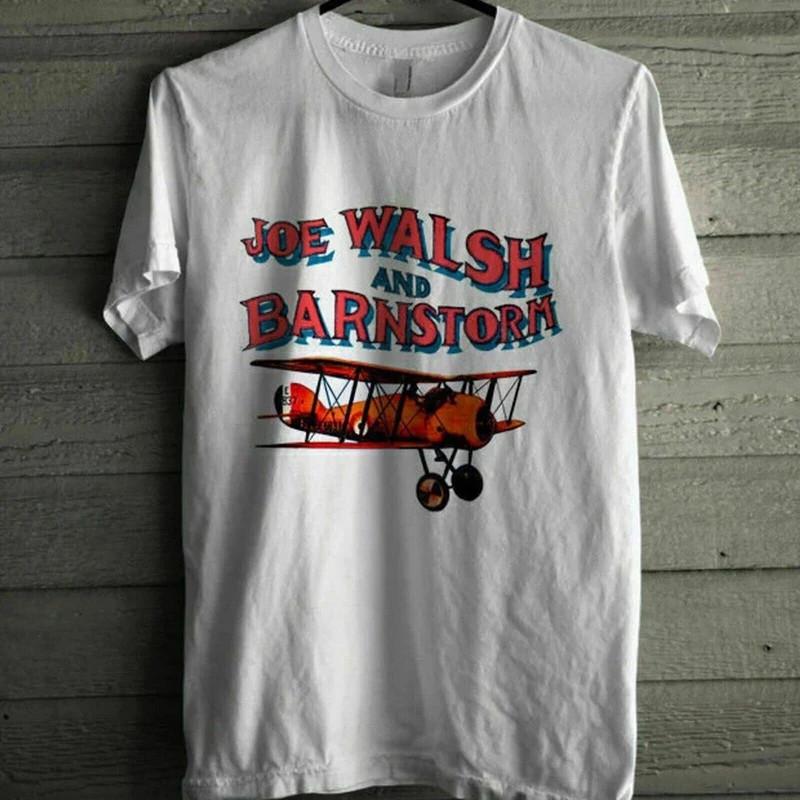JOE WALSH BARNSTORM concert tour White Cotton Shirt S-5XL DS608 Unisex T-Shirt S