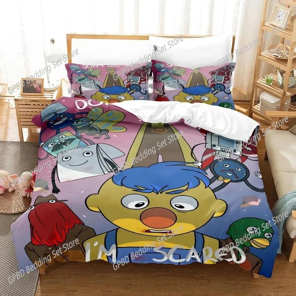 Comforter 3D Print Anime Don'T Hug Me I'M Scared Bedding Set Bedroom Soft Modern S Comefortable Quilt