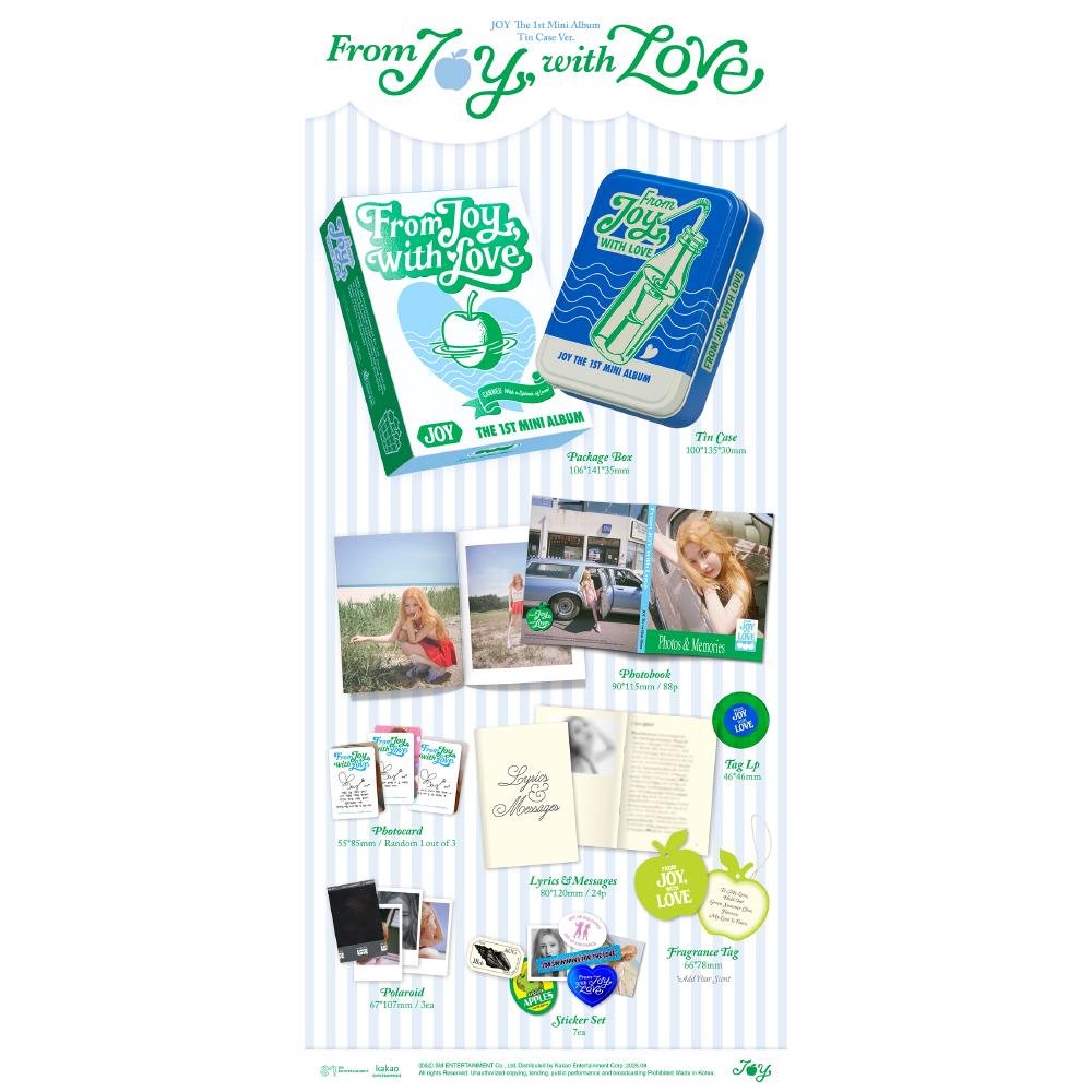 JOY Das 1. Mini-Album Von JOY, mit Liebe Blechdosen-Version. Intelligentes Album
