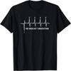 Heartbeat Motorcycle Shirt - 1 Down 5 Up T-Shirt T-Shirt