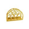Gold-plated Square Stainless Steel Napkin Holder, Towel Holder, Creativenapkin Holder, Western Restaurant Vertical Tissue Holder