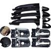Exterior Door Handle Set Black Beige Chrome/Fit for Kia Spectra Spectra5 Cerato 2004-2009 Outside Inside Front Rear Left Right Door Handle Driver &