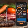 Wireless Digital Food Thermometer Ultra-Thin Probe Digital Meat Thermometer Cooking Thermometer for BBQ Oven Grill & Smoker