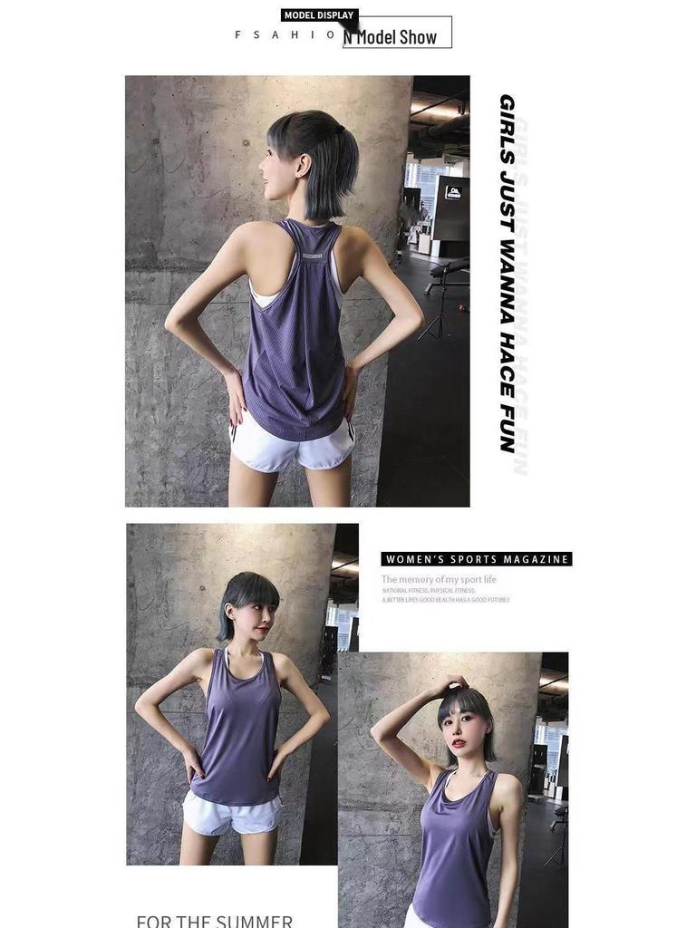 Damen Schnelltrocknendes I-förmiges Weste: Ärmelloses Mesh-T-Shirt für Laufen & Fitness