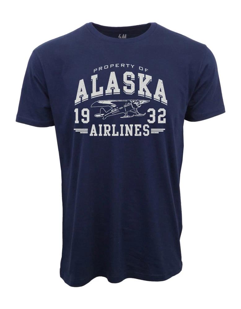 Alaska Airlines Unisexs Graphic T Shirt S