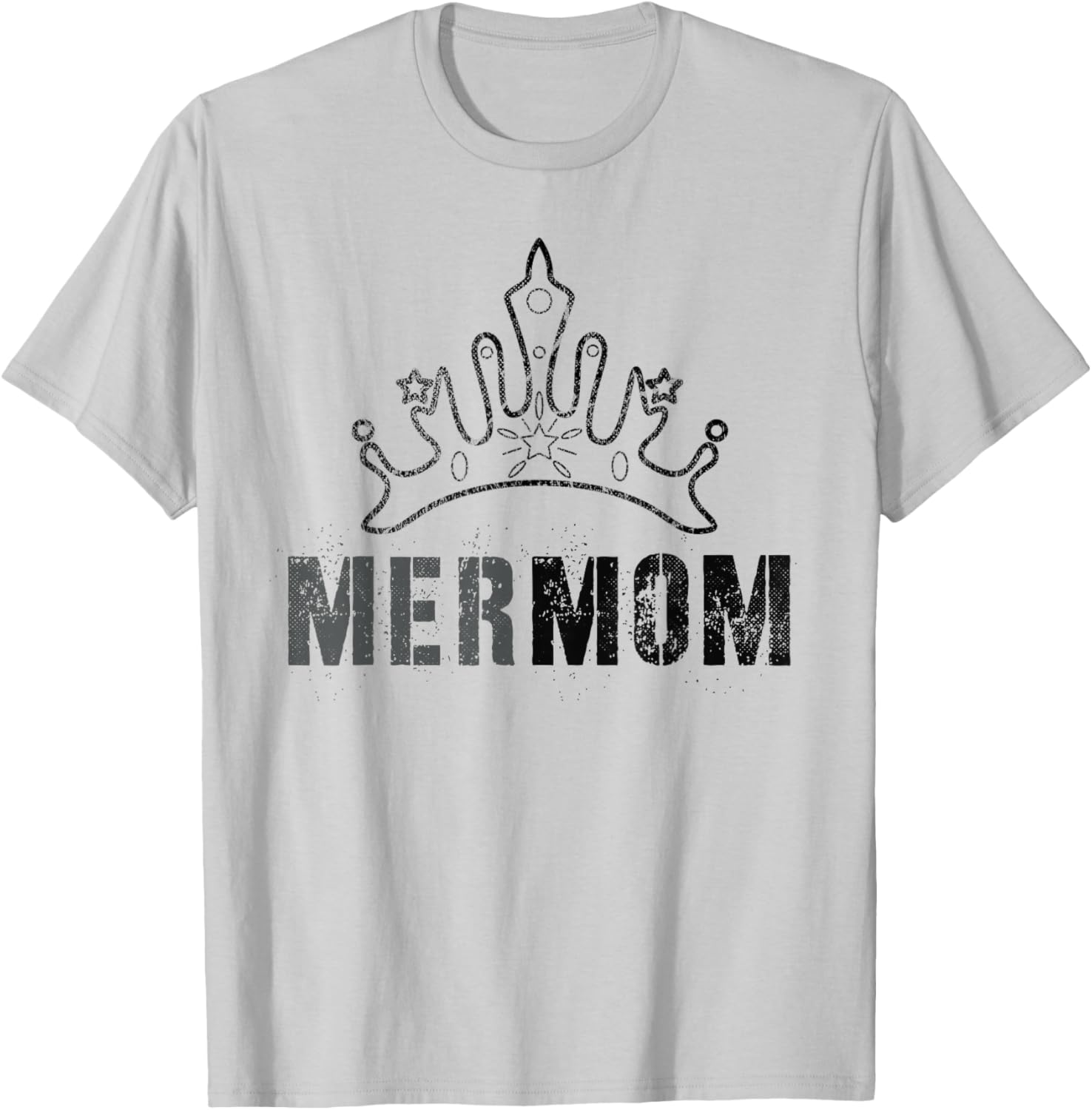 Funny MERMOM Protector Team Mermaid Mom Mother-Daughter Dad T-Shirt S разноцветный