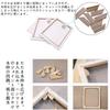 HANSILK 12-Piece Canvas Art Set 4 Sizes 3 Sheets Each Wooden Frame Oil Painting Canvas Panel Board Cotton-Polyester Blend Thick Oil Leak Prevention