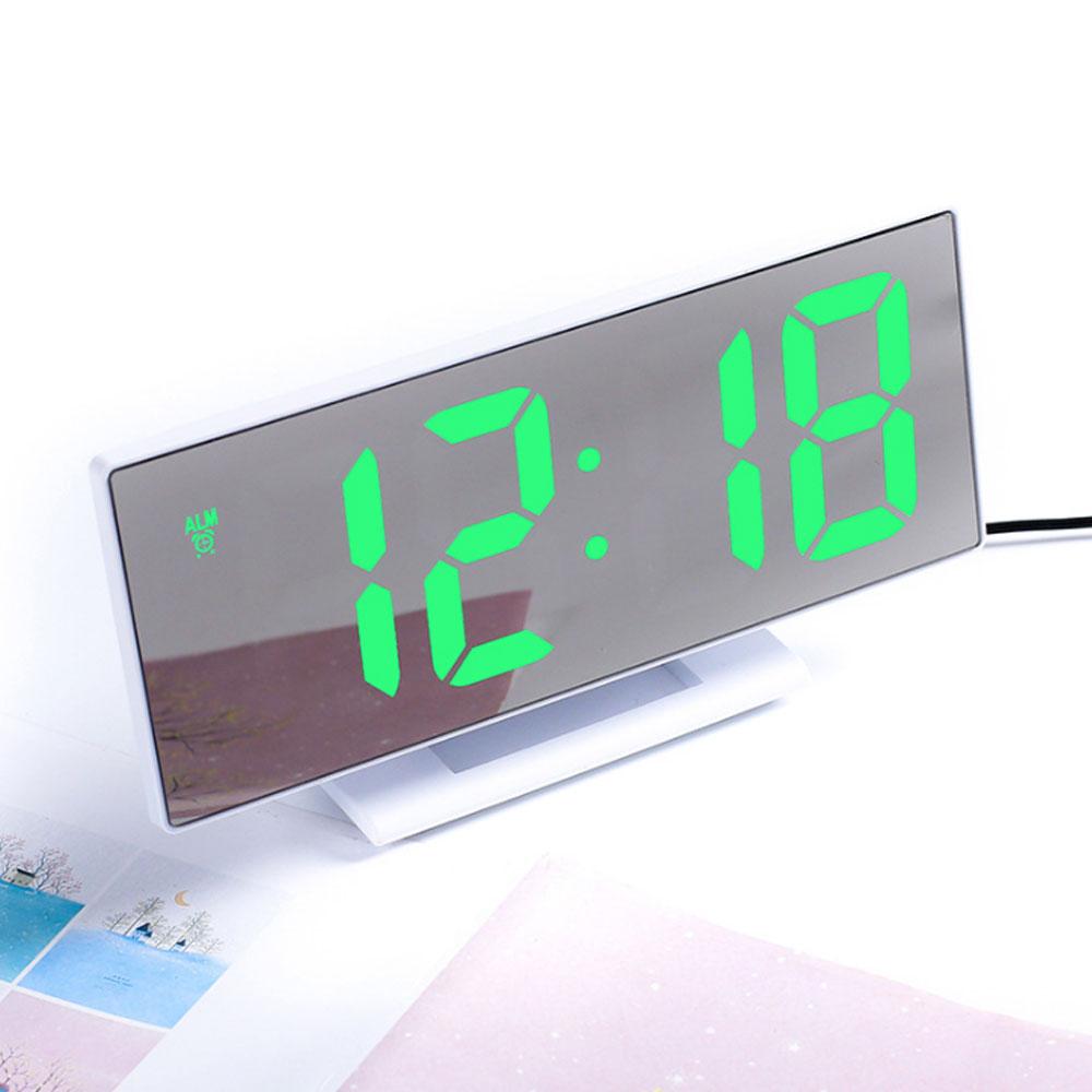 Electronic Watch Desk Digital  Alarm Moment Bedroom Decoration Table And Accessory Smart Hour Led Awakening Light Consumer