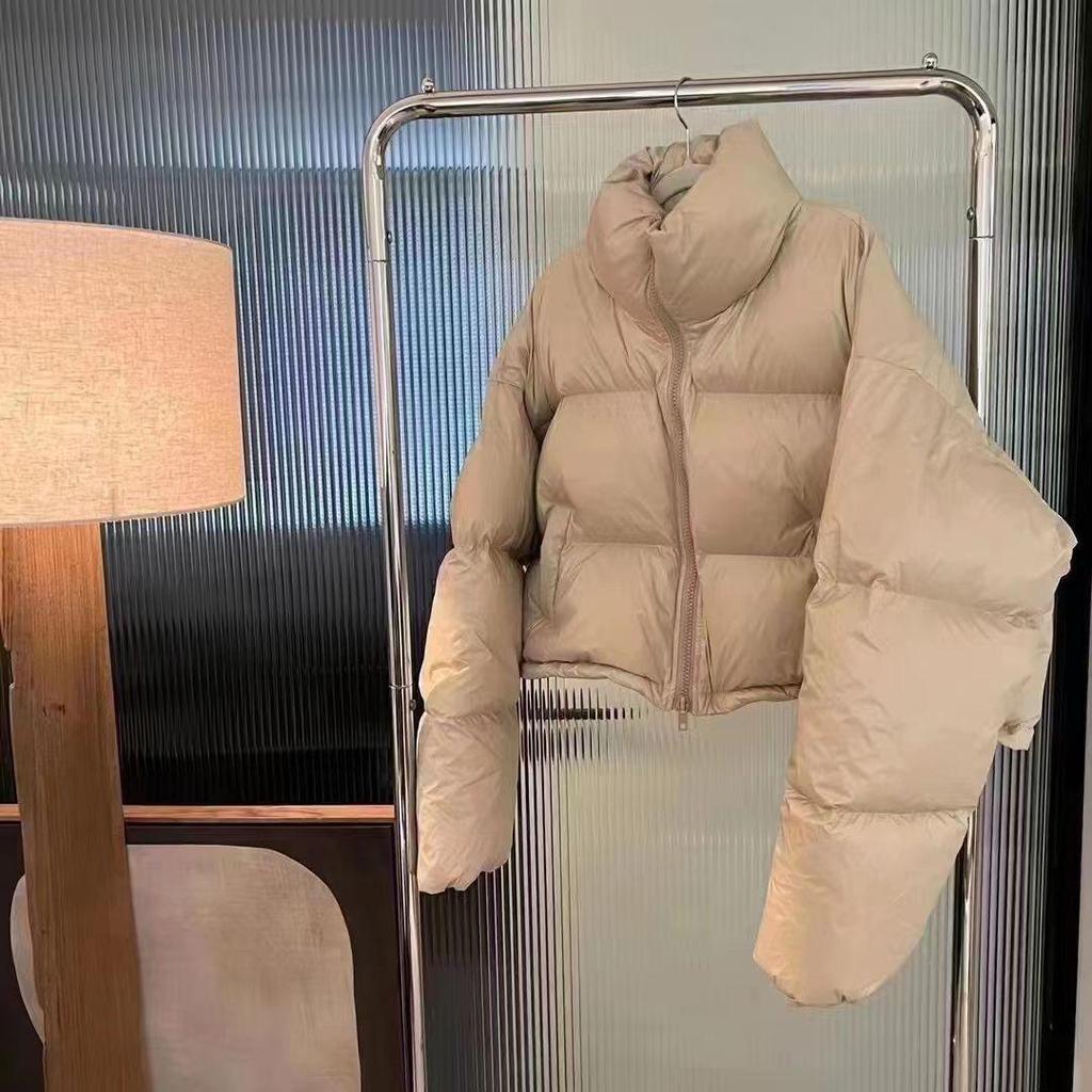 Damska bawełniana krótka kurtka z grubym kołnierzem Fashion Bread Clothing Tide Jacket