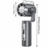 Quiet Operation Portable Cooling Fan USB Rechargeable Fan for 5W/3000mAh Handheld Use