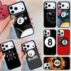 Billard 8-Ball Handyhülle Für iPhone 17 Air 14 15 13 12 Max Hülle Für Apple 14 15 16 16e 11 Pro Max Plus Hülle