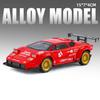 1:32 Countach LP5000s Legierung Sportwagen Modell Diecasts Metall Rennwagen Fahrzeuge Modell Sound Licht Simulation Kinderspielzeug Geschenk