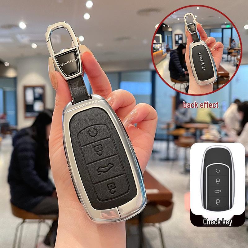 Custodia protettiva in metallo per portachiavi 2023 Exeed Yaoguang e 2024 Yaoguang Premium Edition