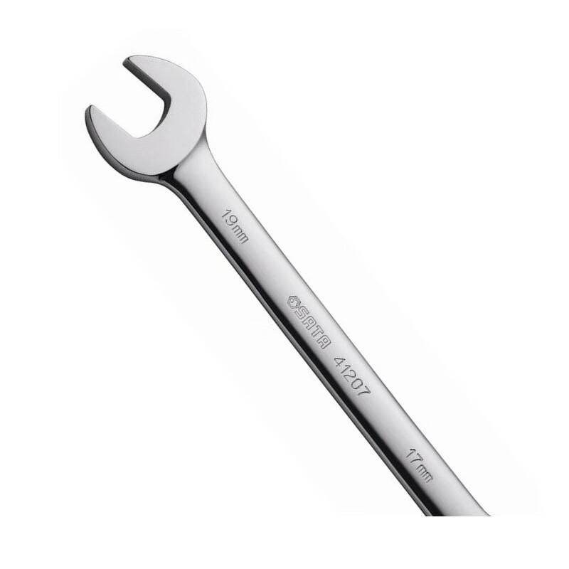 SATA Full Polished Double Open End Wrench