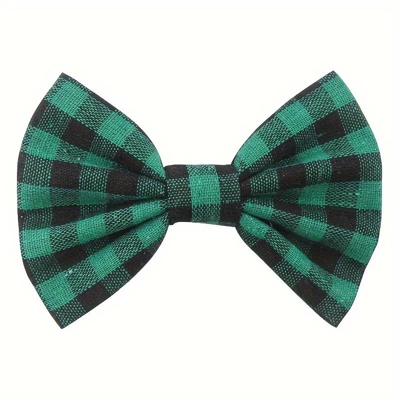 

Сделай сам Без зажима Рождественский фестиваль Клетчатый Ручная работа Бант Снежинка Бантик Для детей Девочек without clip