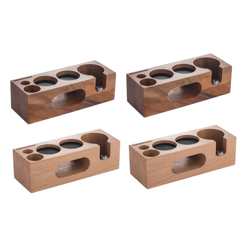 Coffee Filter Tamper, Espresso Tamping Station, Coffee Tamper Stand and Portafilter Holder for Barista Tool