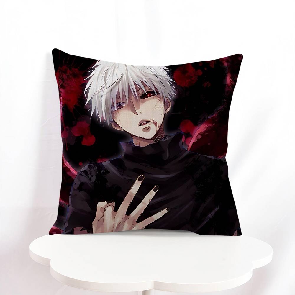 K-Kaneki Ken Cushion Cover 30x50 Polyester Sofa Cushions Decorative Throw Pillows Home Decoration Pillowcover