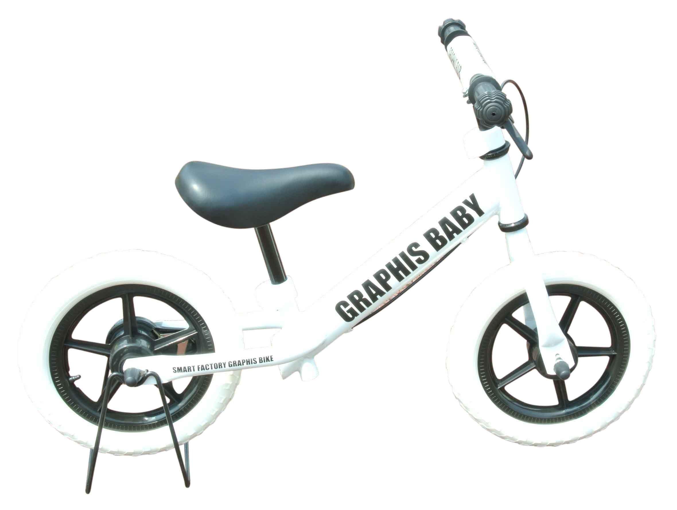 

GRAPHIS Велосипед для Белого GR-BABY, Для Малышей без Педалей, белый