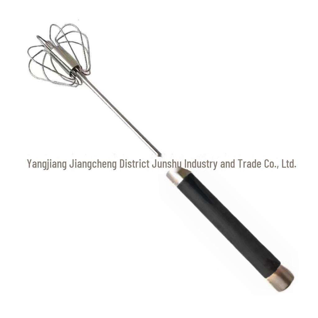 

Полуавтоматический роторный венчик для взбивания яиц из нержавеющей стали для смешивания и взбивания