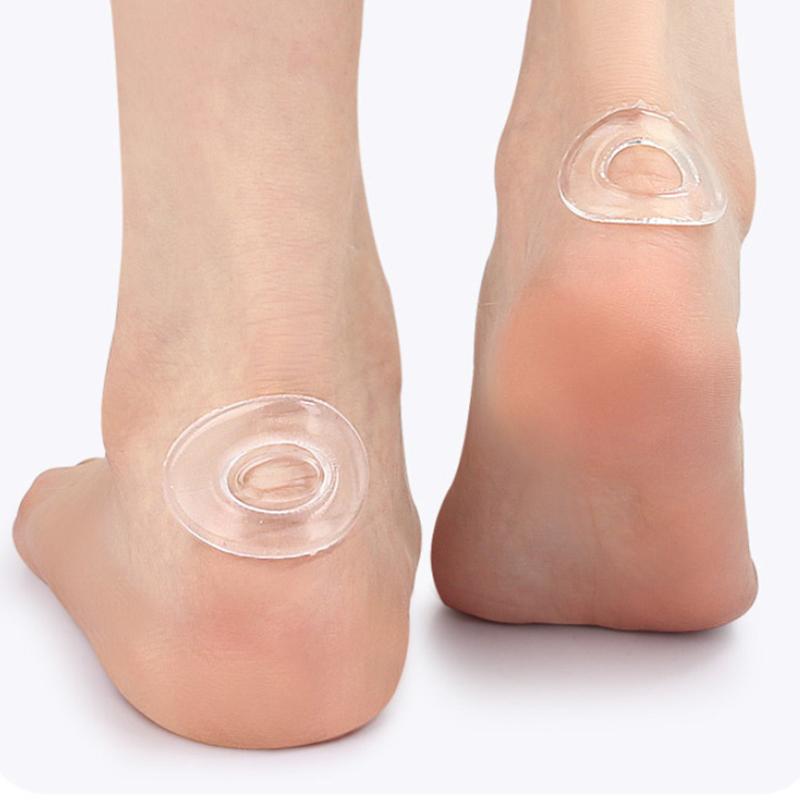 4Pcs Waterproof Toe Cushions Oval Gel Callus Pads From Rubbing Reusable Foot Corn Sticker Calluses Protector