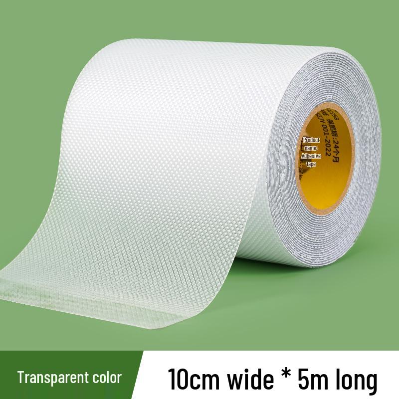 Transparent Brick Pattern Anti-Slip Tape: Self-Adhesive, Waterproof, Wear-Resistant for Bathroom and Staircase Safety