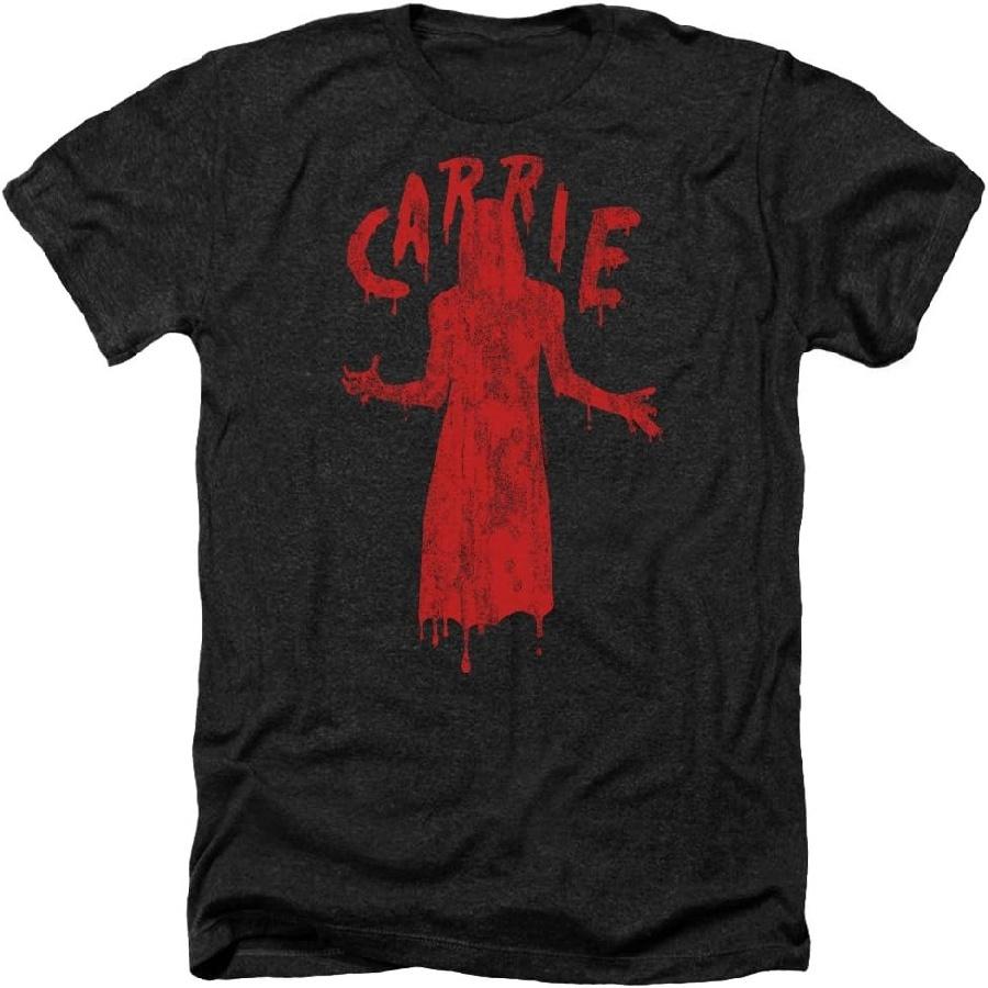

Carrie - Mens Silhouette Heather T-Shirt XXXXXL чорний