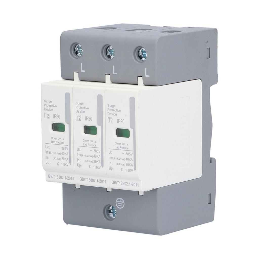 BERM Surge Protective Device Arrester SPD Electric Circuit Protector 220V 380V 3P40KA