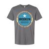 Brooklyn Urban District Circle Graphic T Shirt With United States Of America Arc