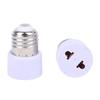 Lamp Socket US/EU Without Light Practical White E27 Plug Bulb Holder Light Fixture Bulb Base Adapter DIY Accessories