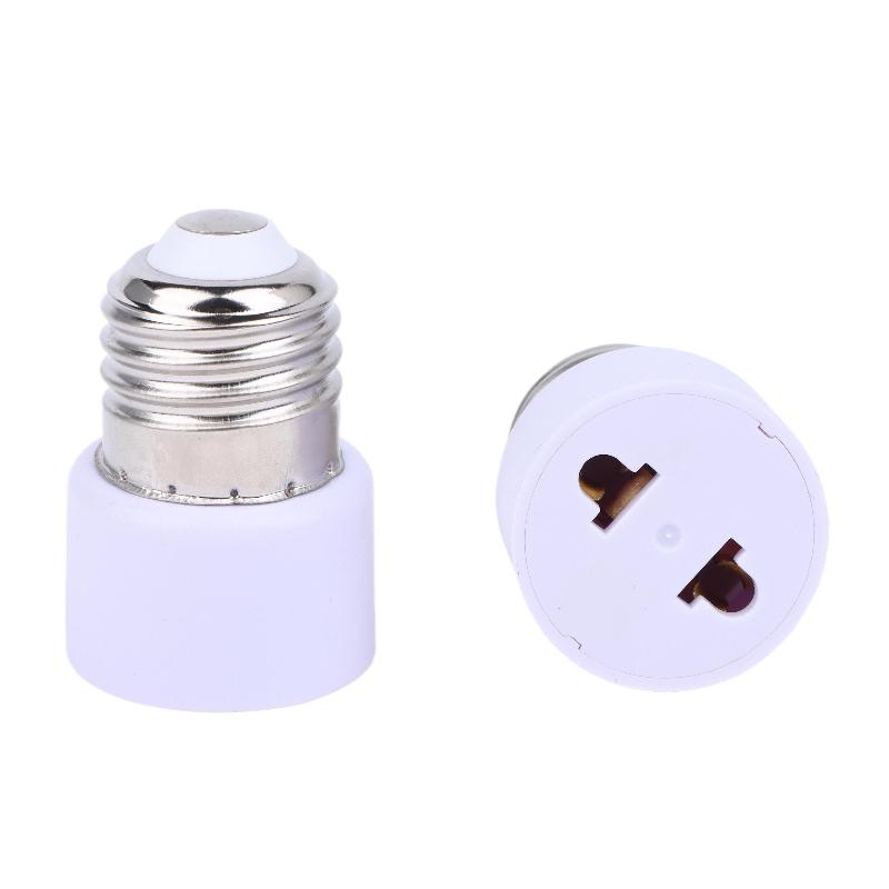 Lamp Socket US/EU Without Light Practical White E27 Plug Bulb Holder Light Fixture Bulb Base Adapter DIY Accessories