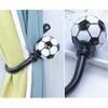 1Pc Wall Mounted U Shape Football Curtain Hold Backs Tie Hook Holder Home Decor