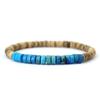 Noter Natural Wooden Bracelet Unisex Grade A Emperor Stone Braclet Coconut Bead Braslet Meditation Yoga Jewelry Accessories