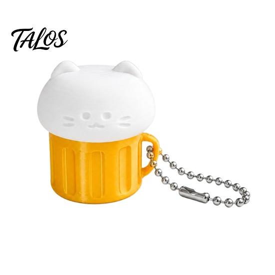 Unique Bag Decoration 3D Printed Fruit Fidget Clicker Toy with Mechanical Press, Stress Relief Keychain, Cute Vegetable Charms Sensory for Teens