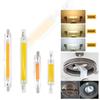 360 Glow COB Tube Bulb Dimmable R7S Lamp Tube Spotlight   Home