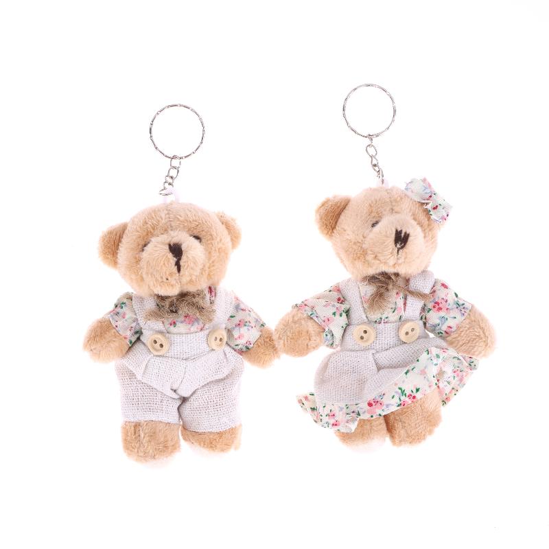 Κινούμενα Σχέδια Μικρή Αρκούδα Βελούδινη Κούκλα Μπρελόκ Χαριτωμένη Γεμιστή Κουνελάκι Κούκλα Μπρελόκ Ζευγάρι Κρεμαστό Τσάντας Διακόσμηση Κρεμαστή Σακιδίου Πλάτης Δώρα