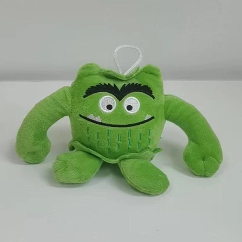 

The Color Monster Plush Doll Children Monster Color Emotion Plushie М яка іграшка для дітей Подарунки на день народження 13cm зелений