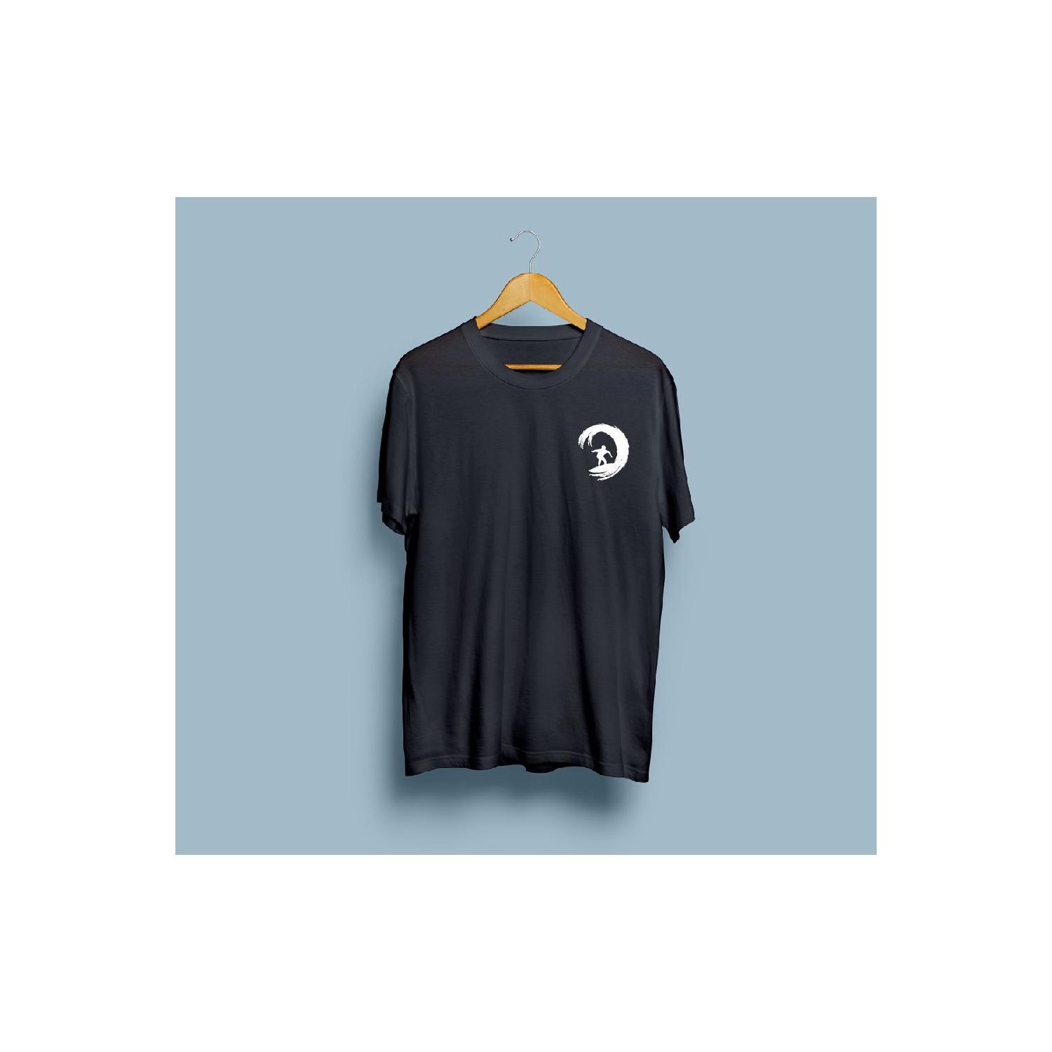 

Футболка унисекс с дизайном Oversize Olympic Games Wave Surfu Design S белый