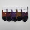 5 Pairs of Arnold Palmer Rose Pattern Women's Mid-Length Socks