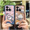 Silicone TPU Phone Case For Xiaomi 14T Pro Cartoon Protective Cute Anti-dust Shockproof Durable Soft Case Graffiti