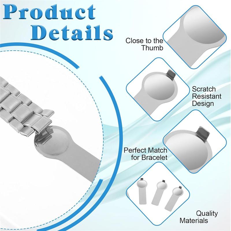 M-Modern-5 PCS Thumb Style Charms Opening Tools Metal Bracelet Helper Fitting Tool For Add And Remove Charm Bracelets
