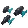 G1'' 3/4'' 1/2'' PVC Ball Valve Female Thread Male Thread Valve Garden Water Supply Switch Aquarium Fish Tank Water Controller