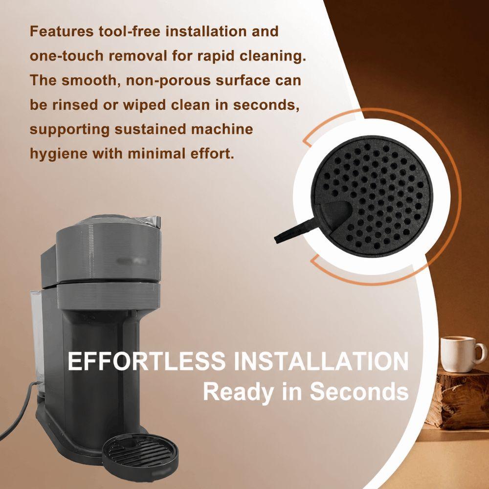 Easy Clean Drip Tray Compatible Coffee Machine Parts for Krups Nespresso Vertuo Next Coffee Machine