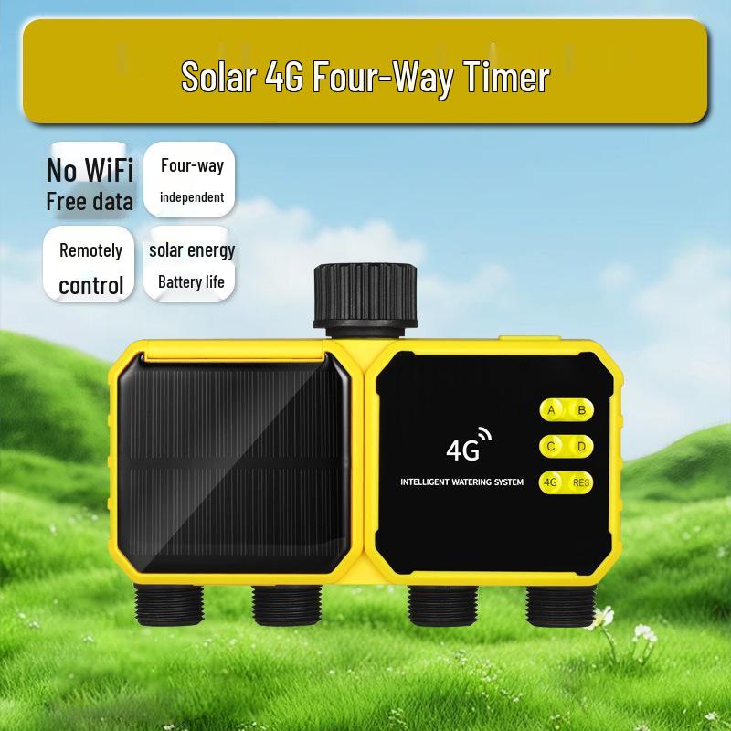 4G, No WiFi Smart Drip Irrigation: