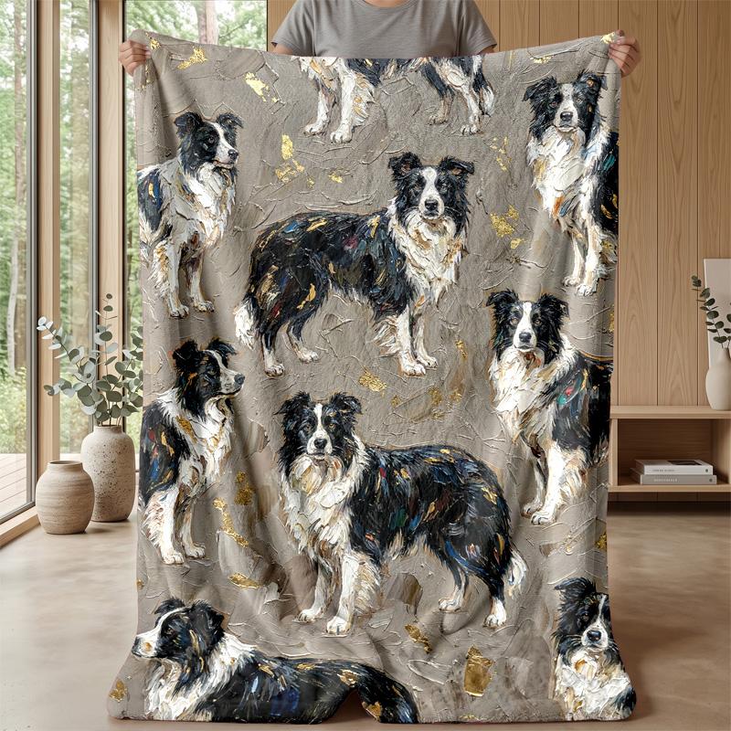 Blue Tigers In Flames Blanket Personalized Name Flannel Blanket Soft Cozy Plush Throw for Sofa Bed Lightweight Home Decor