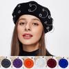 Women's European, American Autumn and Winter Korean Version Trendy Versatile Bud Hat Women's British Hat Retro Pumpkin Painter Hat