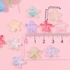 8/16/32pcs Glass Material Starfish Zhuhai Ocean Style Decoration Zhuhai Ocean Animal Beads Fashion Multi functional Personalized Decoration